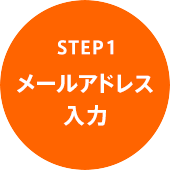 STEP1 メールアドレス入力